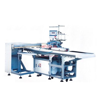 Máy may gấu bàn phẳng tự động, máy trần đè cổ tay IMS-342